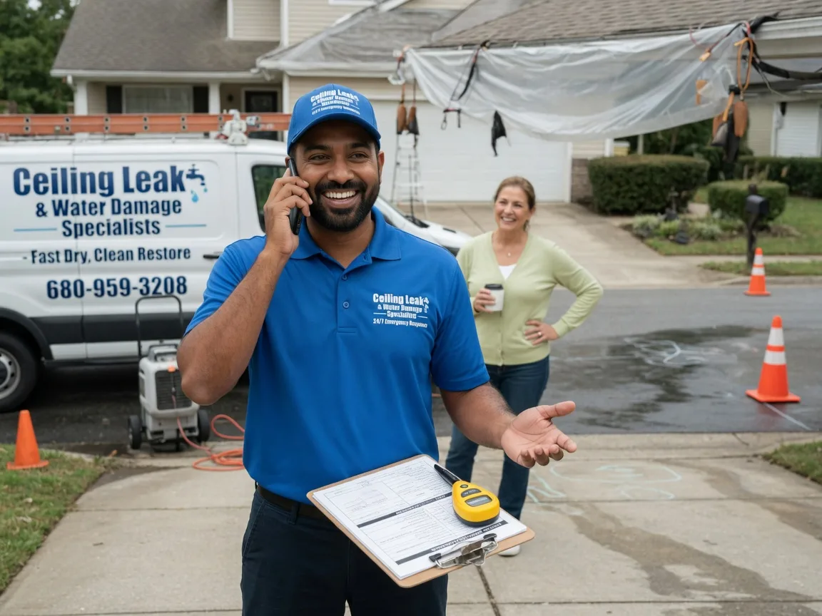 Ceiling Leak Cleanup Carterville, MO FAQs